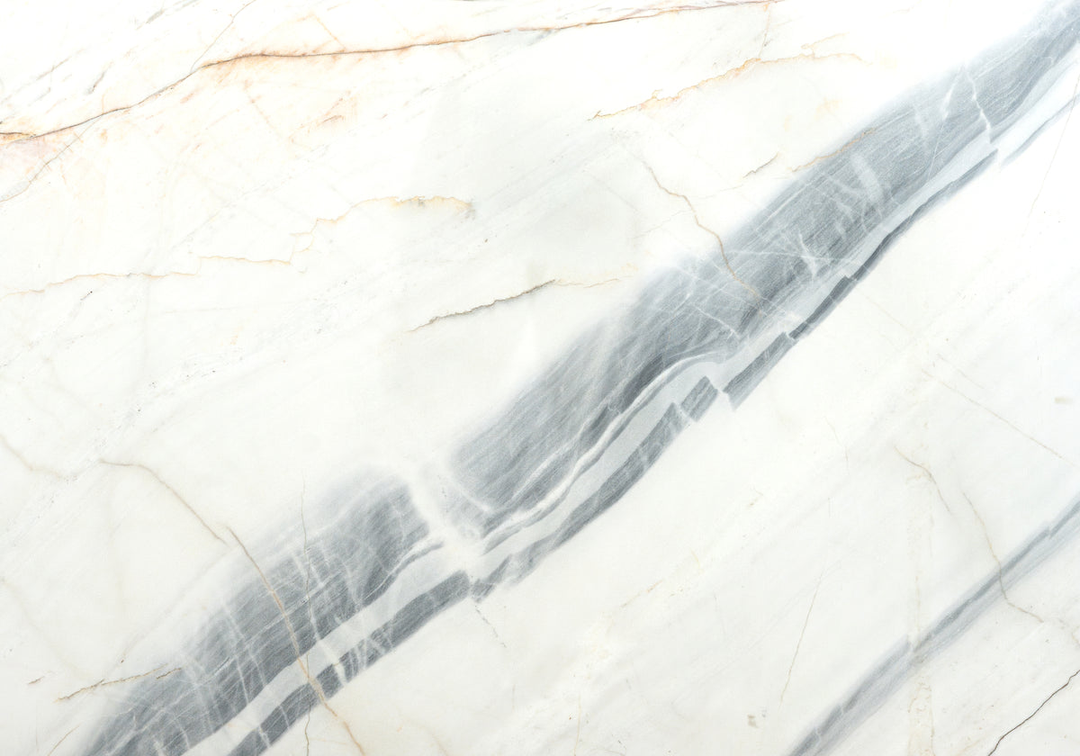Marble Systems Fantasy White glossy marble tile — available at Surface Group