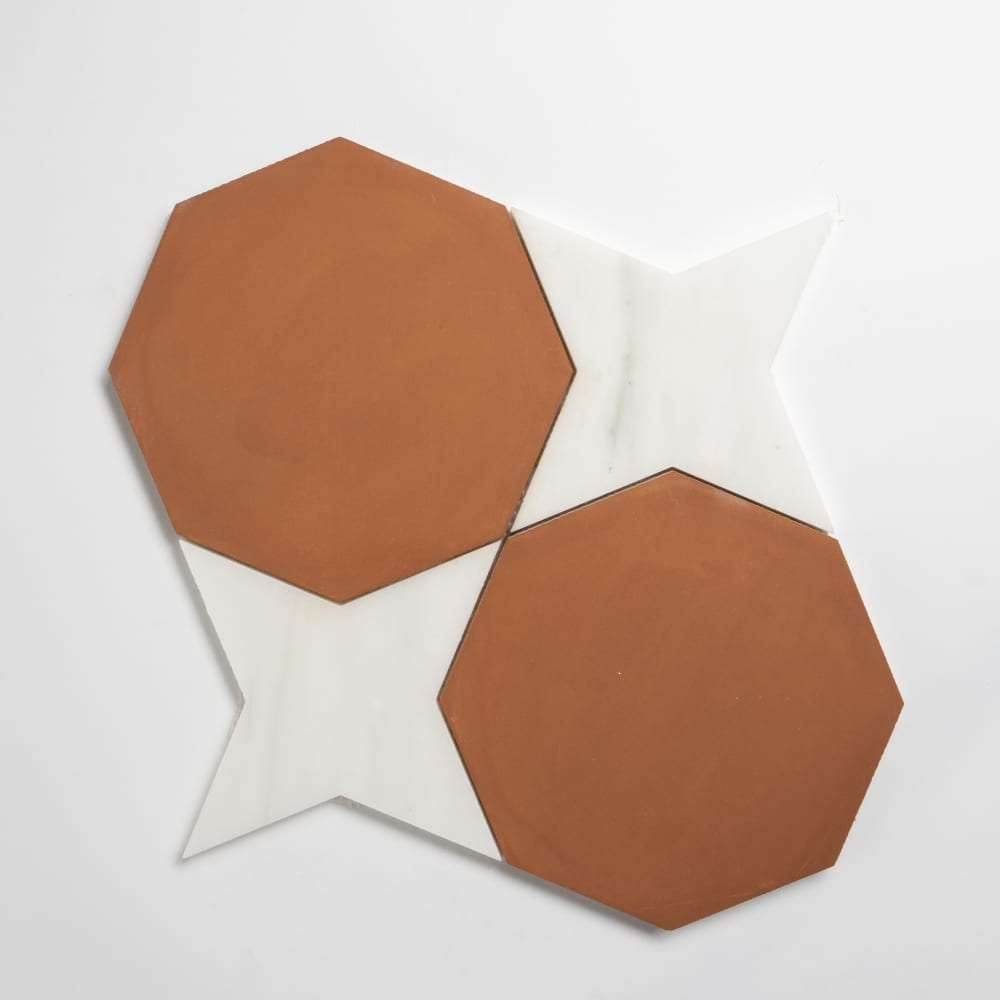 Cotto Rio, Calacatta Gold Honed Ottaglio Marble Mosaic 12Γ12 Image