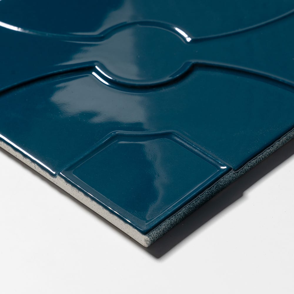 Bluebell Jazz Glossy Lafonia Ceramic Accent Tiles 8×8 (TL80878)
