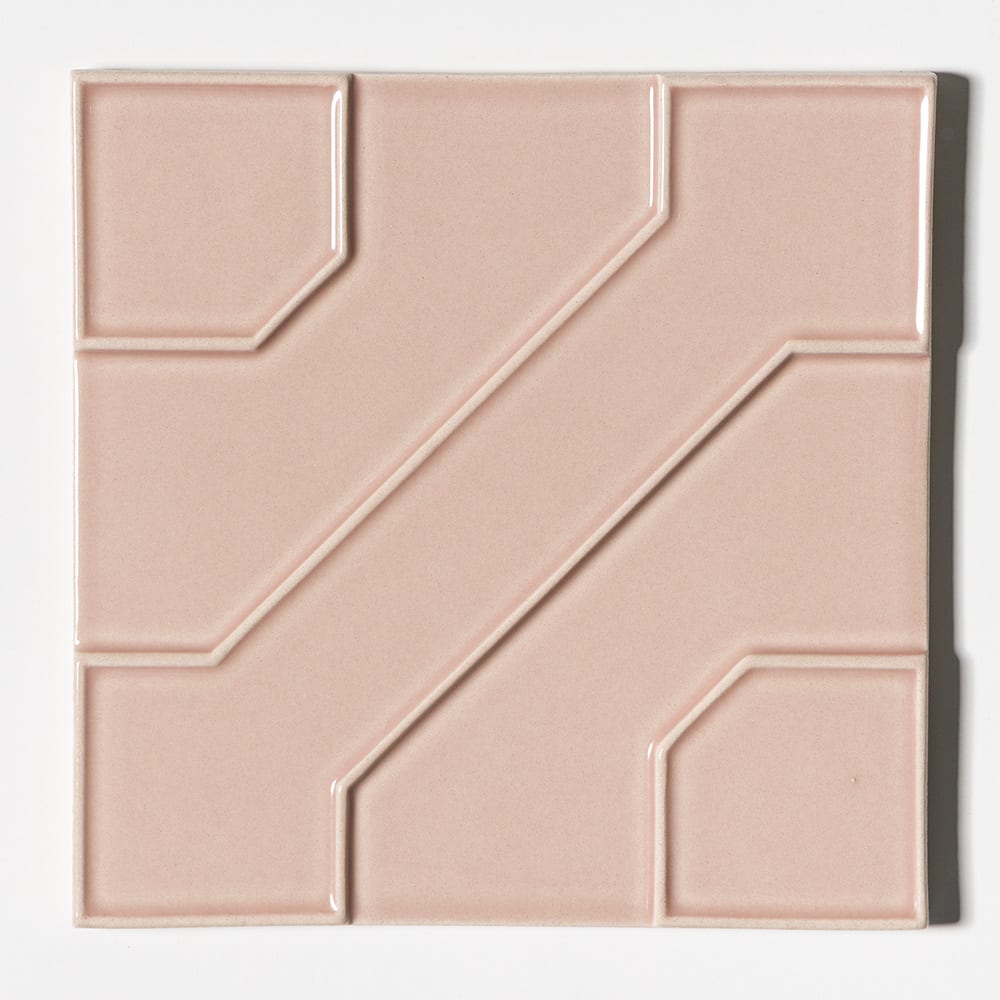 Violet Plum Glossy Kodye Ceramic Accent Tiles 8×8 Image