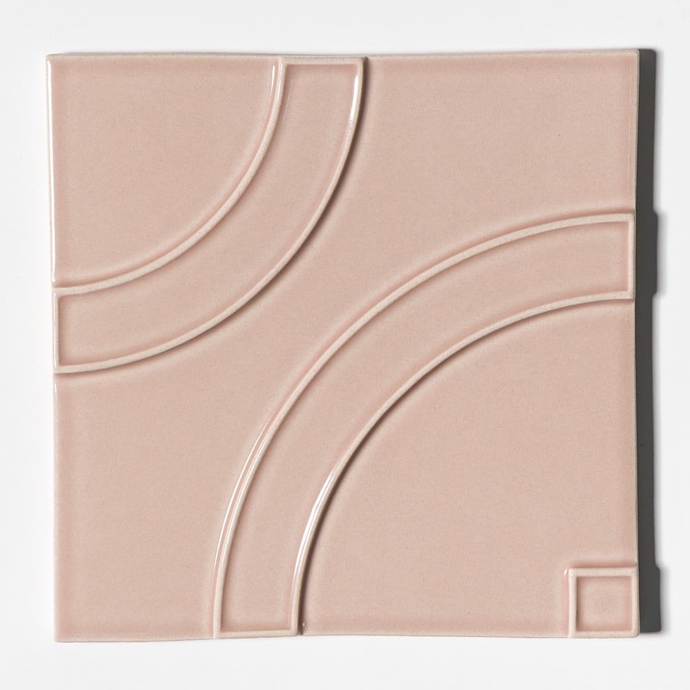 Violet Plum Glossy Manukie Ceramic Accent Tiles 8×8 Image