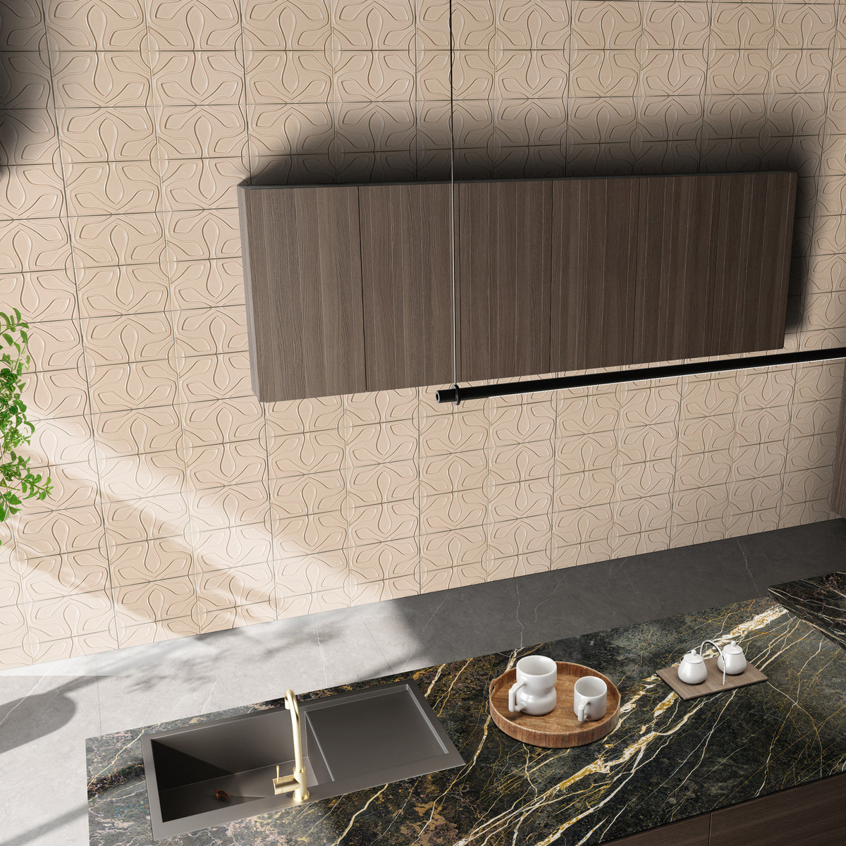 Winter Clay Glossy Tioma Ceramic Accent Tiles 6×8 (TL80871)