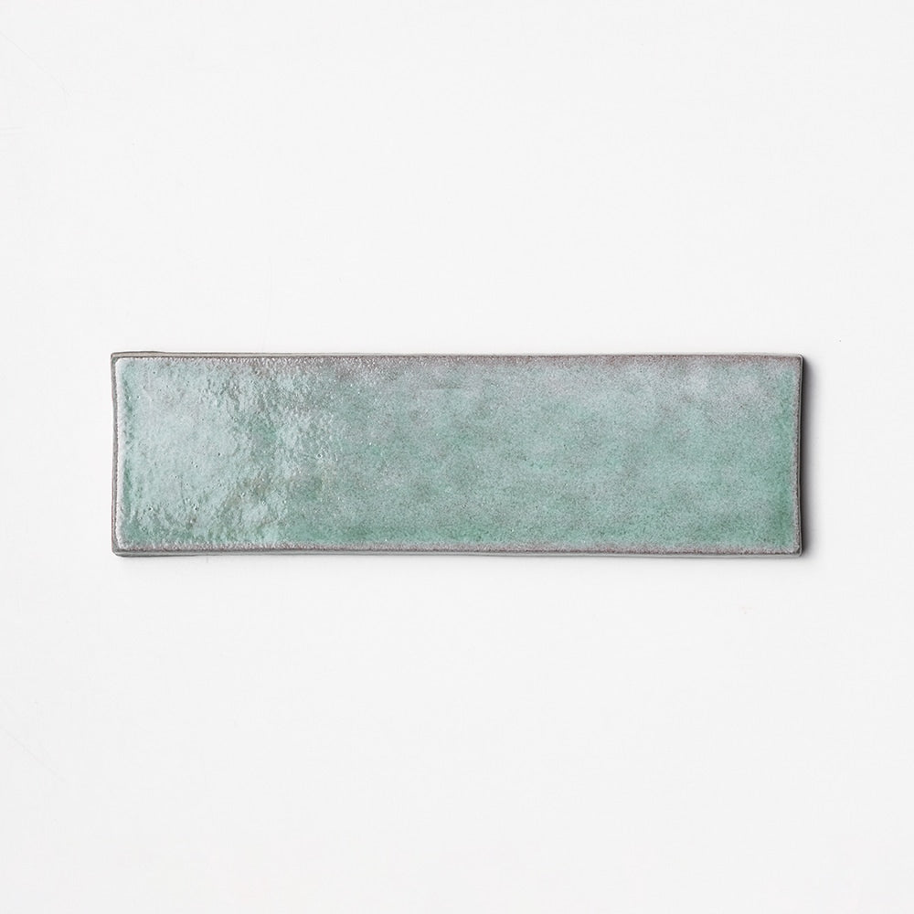 Sage Glossy Ceramic Tile 2 1/4×7 7/8 Image