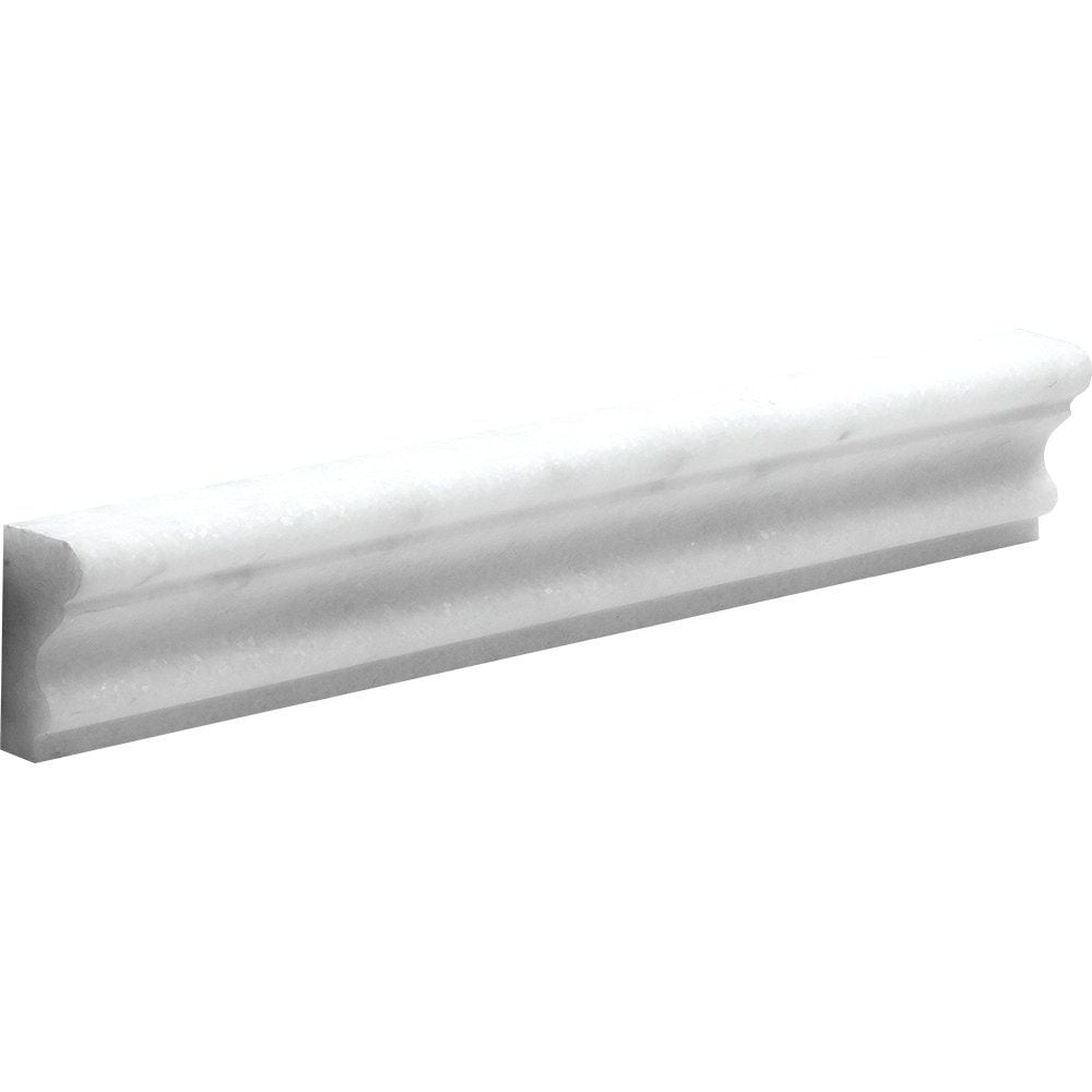 Glacier Honed Andorra Marble Moldings 2×12 Image