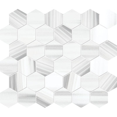 Frost White Honed Marble Mosaics β Marble collection