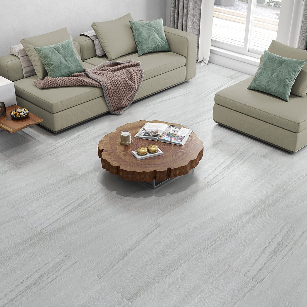 Skyline Vein Cut Full Grain Marble Tile 16Γ24 (TL15981)
