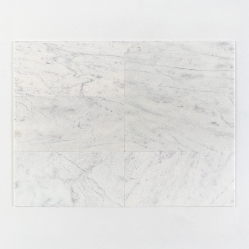 Marble Systems Glacier Marble Tile Glacier matte marble tile pattern swatch β available at Surface Group