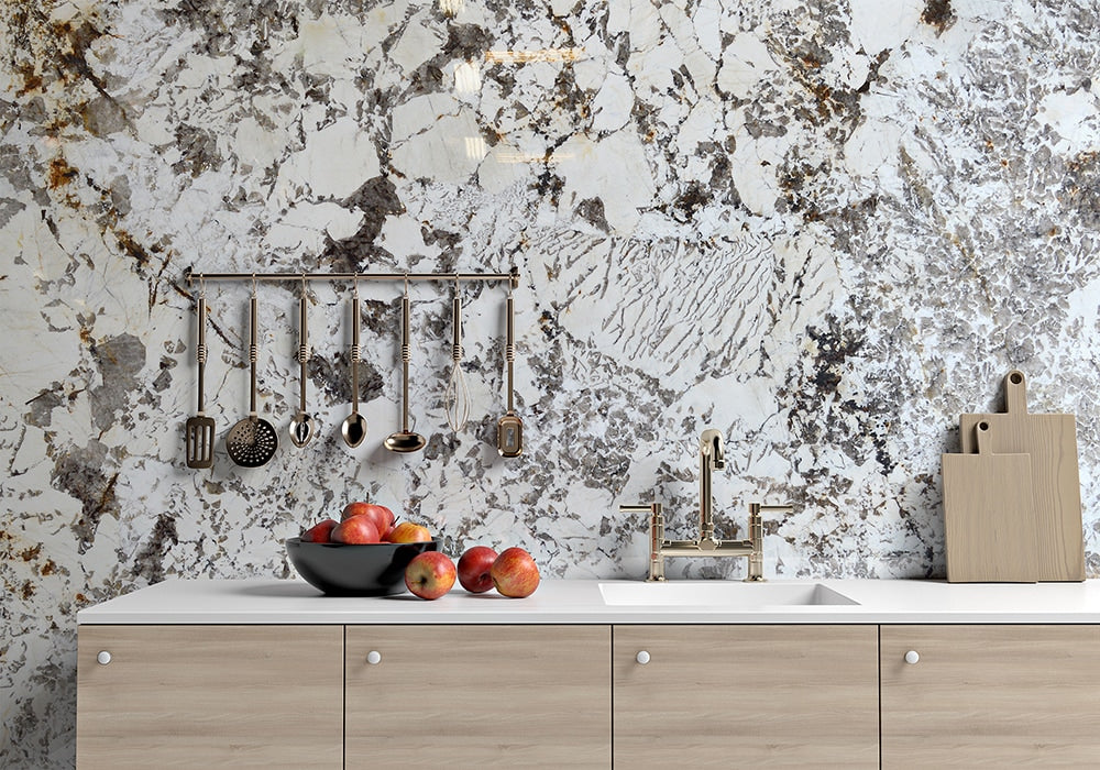 Alpinus Polished Granite Slab Random 1 1/4 (SL90463)