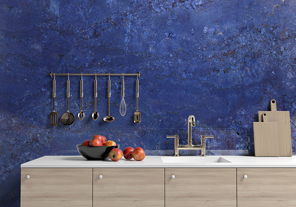 Azul Fiore Polished Granite Slab Random (SL90594)
