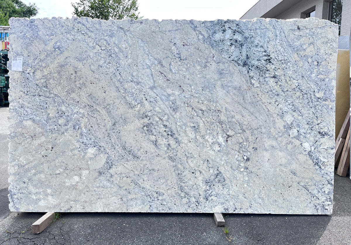 Bianco Romano Polished Granite Slab Random 1 1/4 Image