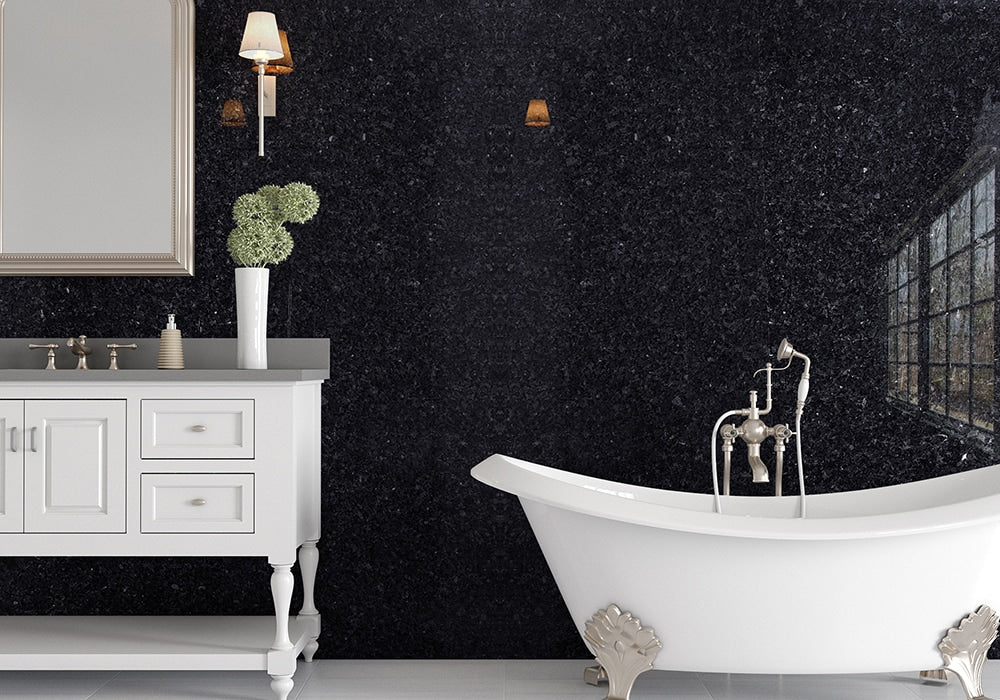 Blue Pearl Polished Granite Slab Random