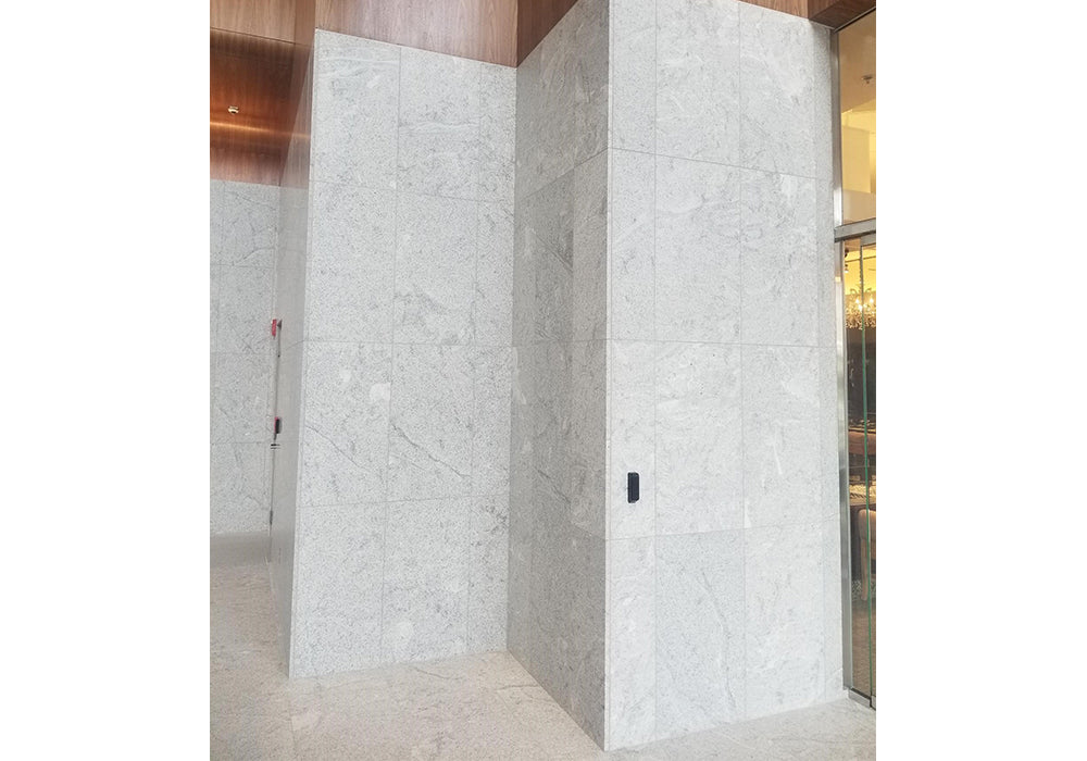 Camellia White Polished Granite Slab Random 1 1/4 (SL90433)