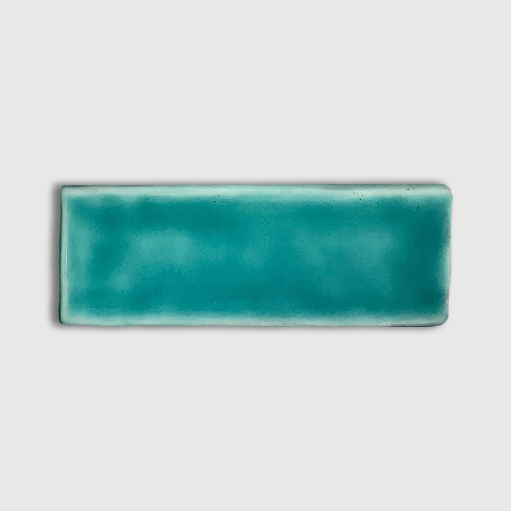 Green Hand Moulded Brick Glazed Ceramic Tiles 2×6