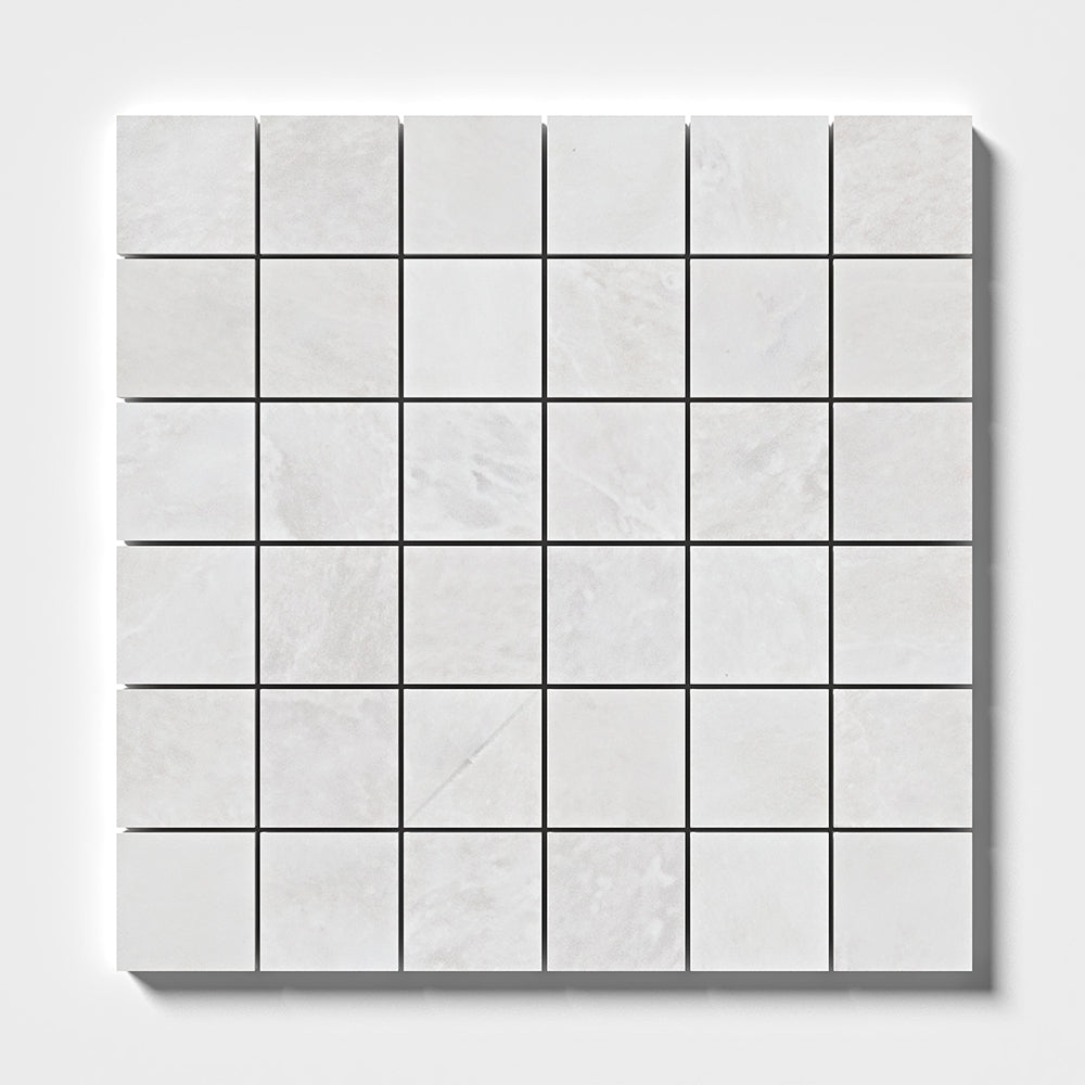 Iceberg Honed 2×2 Marble Mosaic 12×12 Image