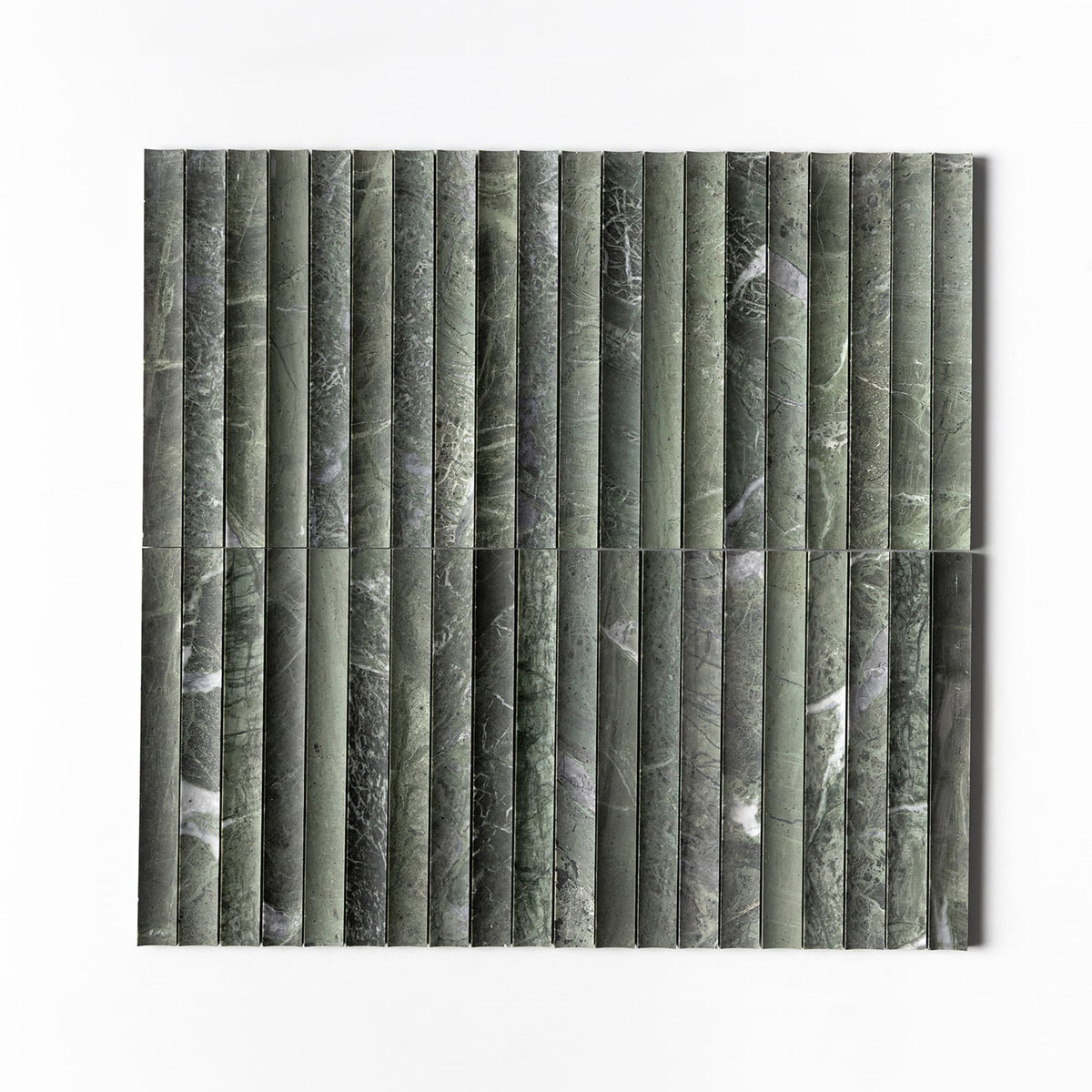 Verde Tia Honed Ion Marble Mosaics 12Γ12