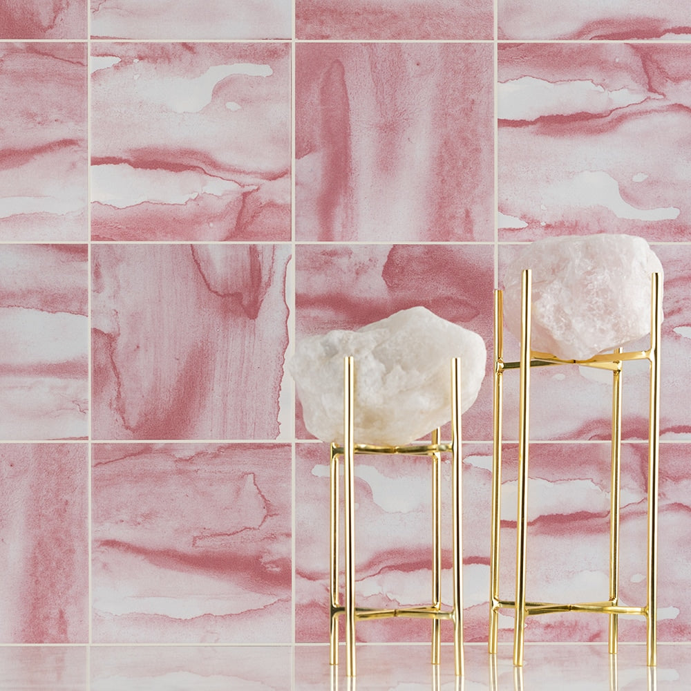 Kiss Me Quick Matte Ceramic Tiles 6×6