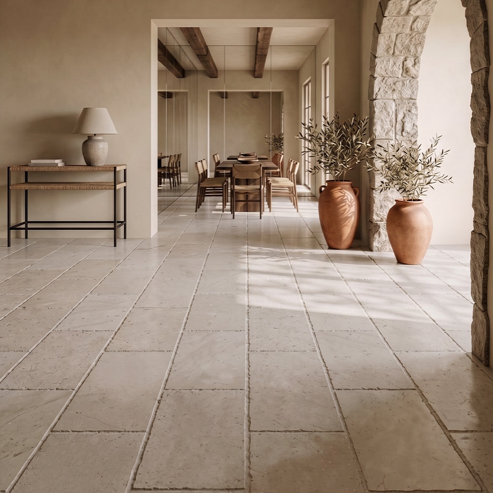 Acropolis Lappato Limestone Tiles 16×24 (TL91287)