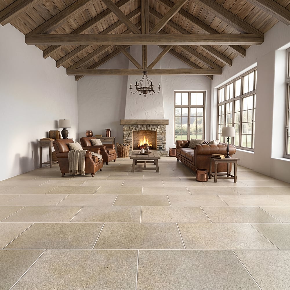 Casablanca Tumbled Marble Tiles 16×24 (TL14682)