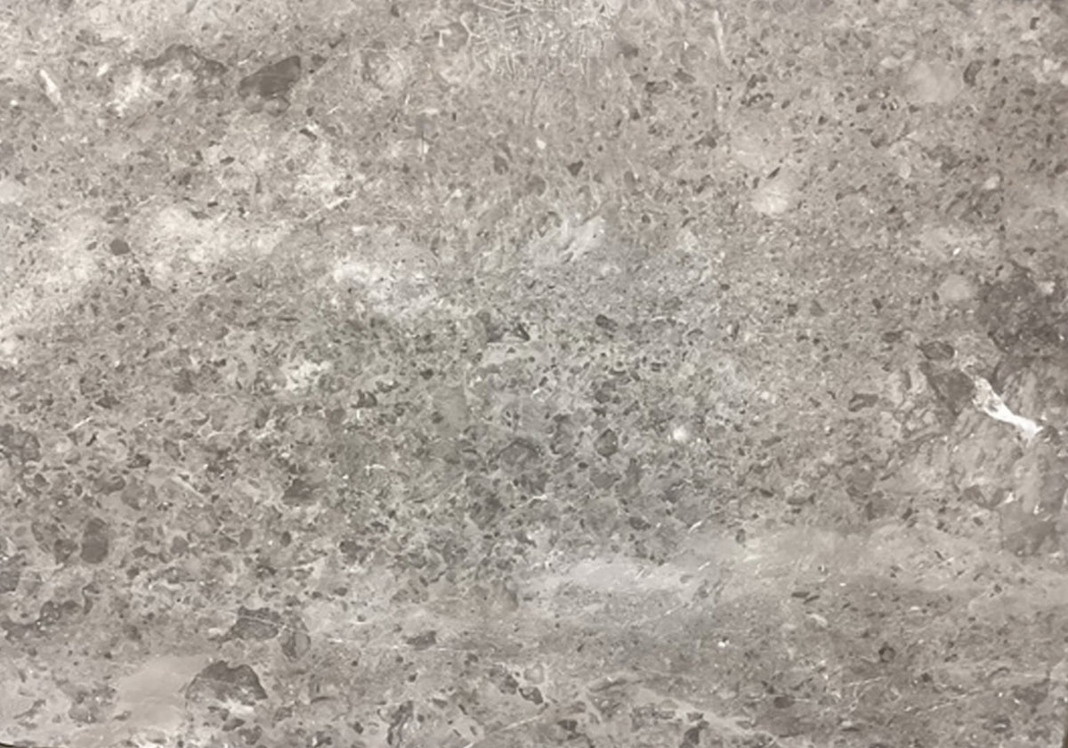 Arctic Gray Honed Marble Slab Random