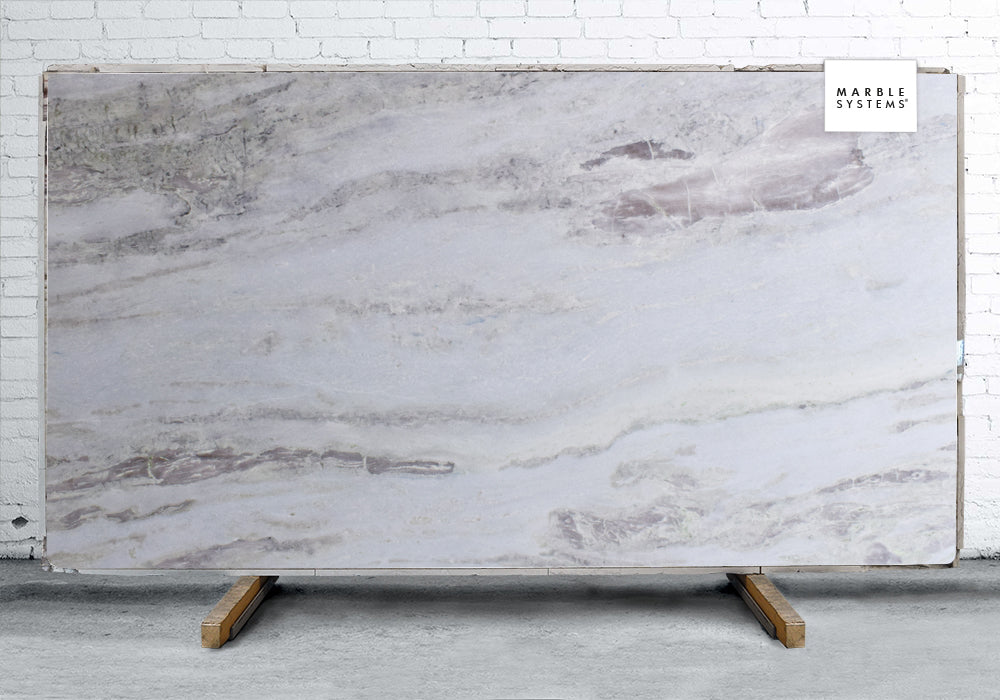 Azul Tropical Polished Marble Slab Random 1 1/4 Image