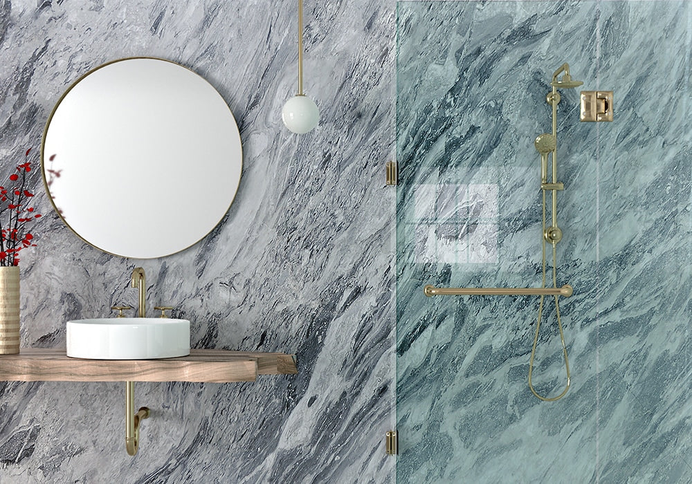 Bardiglio Nuvolato Polished Marble Slab Random 1 1/4 (SL90387)