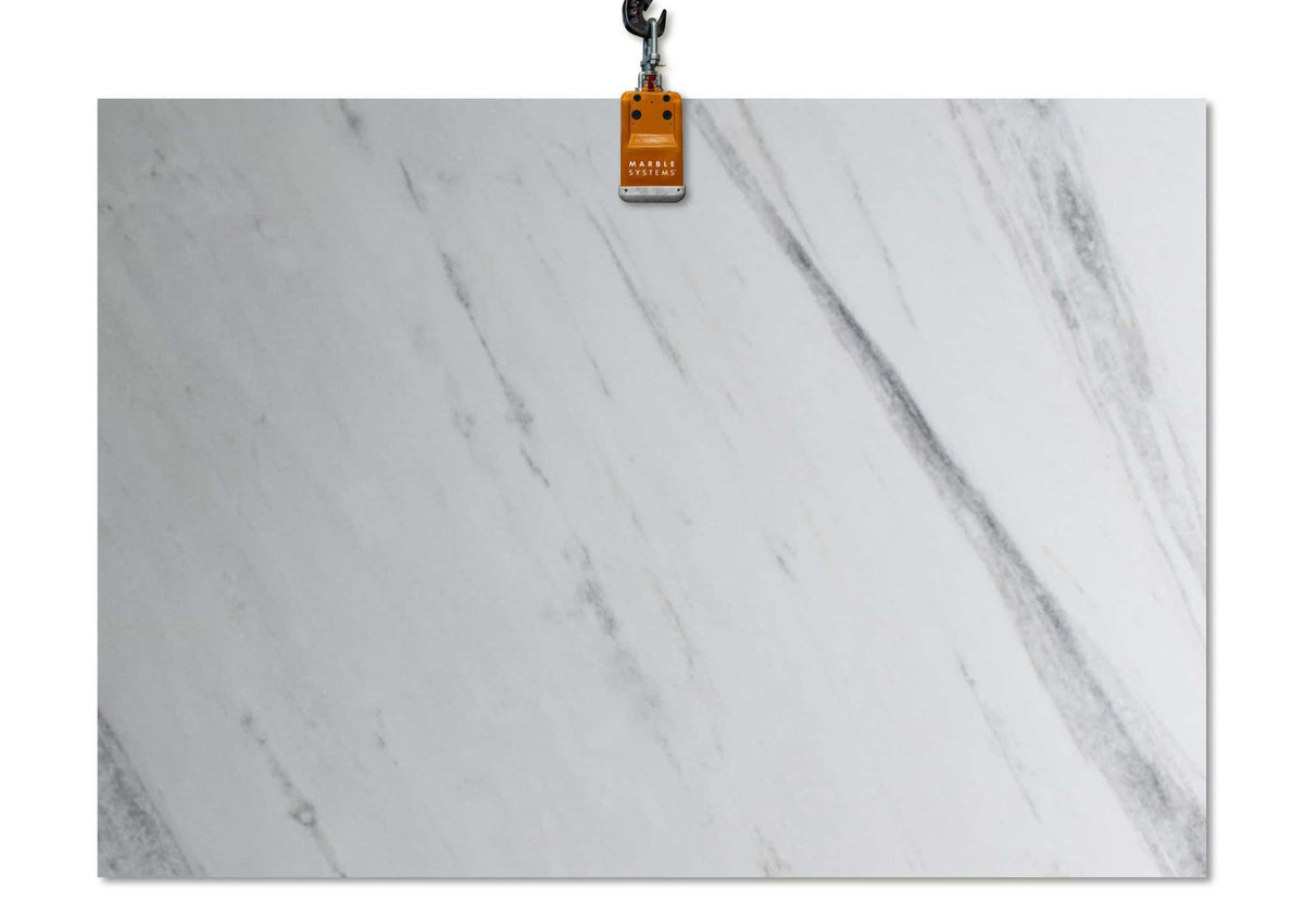 Bianco Cintillante Polished Marble Slab Random