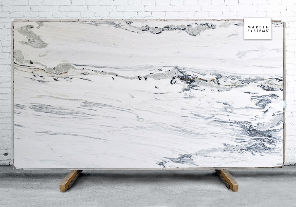 Calacatta Capri Polished Marble Slab Random 1 1/4 Image
