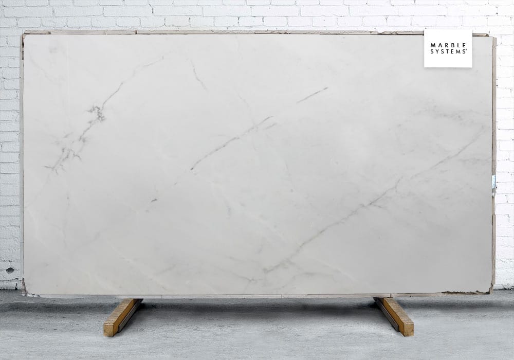 Calacatta Michelangelo Polished Marble Slab Random 1 1/4 Image