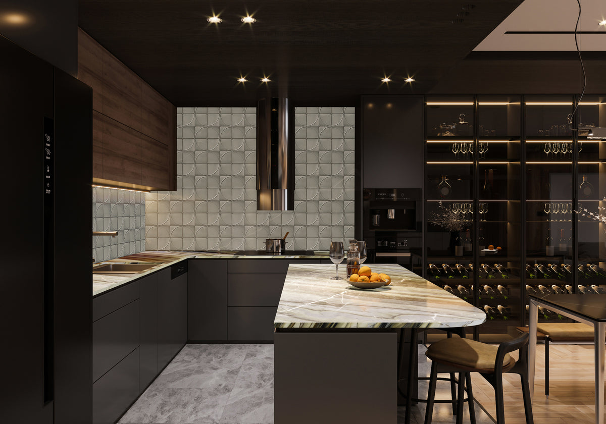 Calacatta Oyster Polished Marble Slab Random (SL91318)