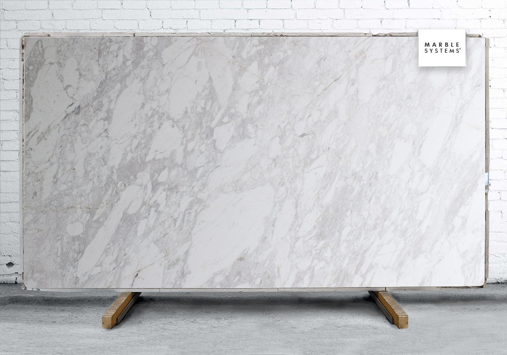 Elba Blue Honed Marble Slab Random 1 1/4 Image