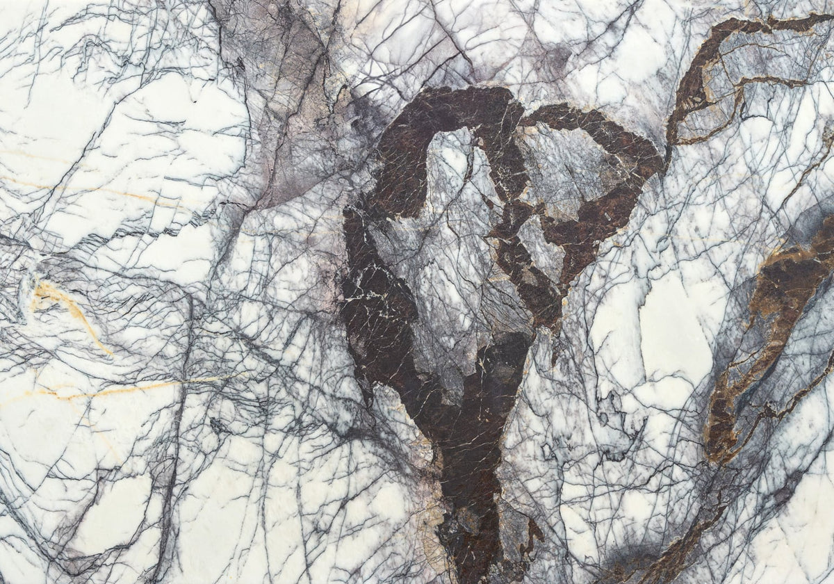 Lilac Honed Marble Slab Random