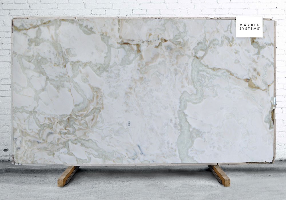 Macchia Vecchia Polished Marble Slab Random 1 1/4 Image