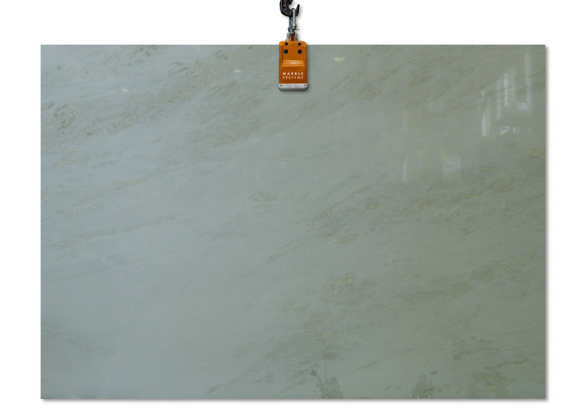 Mystery White Polished Marble Slab Random