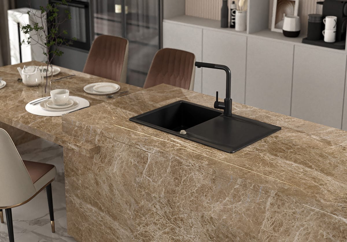 Paradise Polished Marble Slab Random (SL10760)
