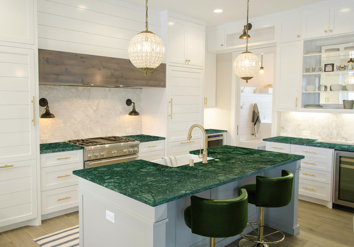 Verde Guatemala Marble Slab Random (SL10510)