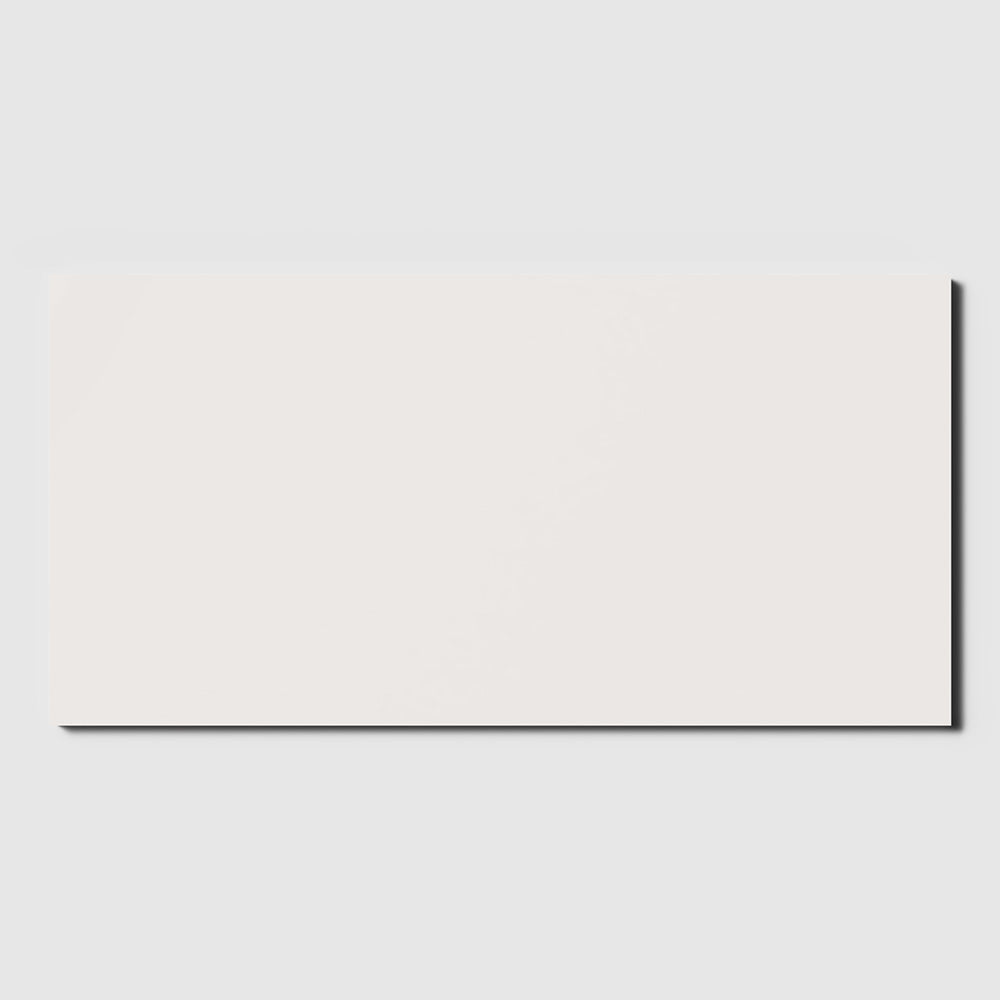 Marginal White Polished Porcelain Tile 12×24 Image