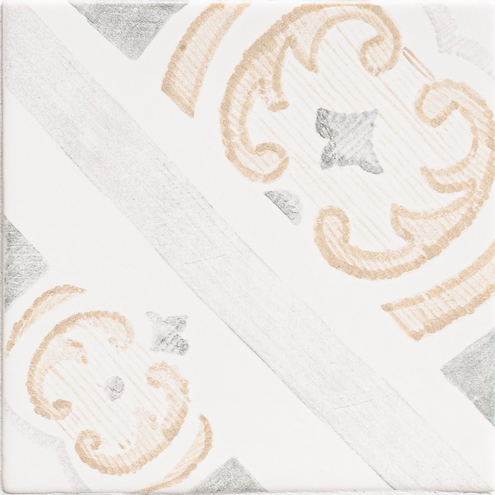 Catania Bianco Glossy Ceramic Tiles 6×6