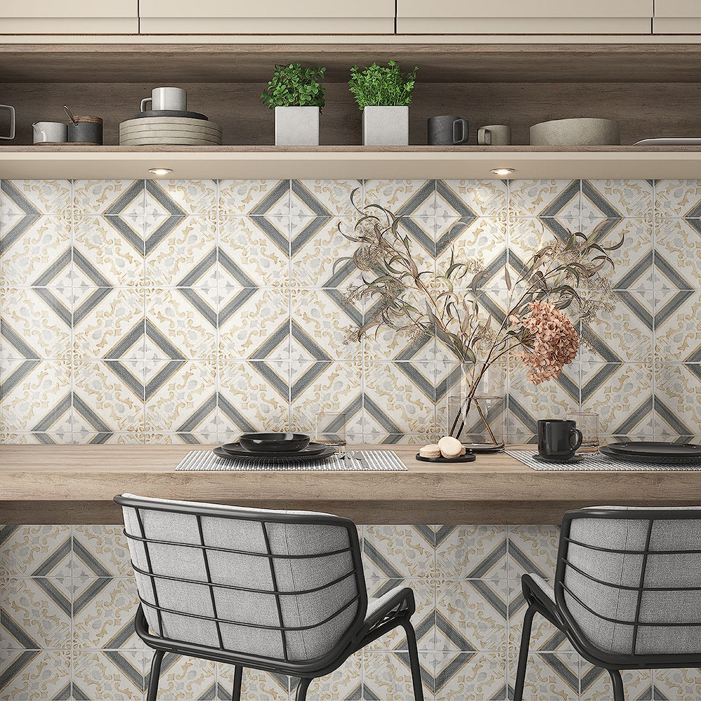 Rogusa Classic Glazed Ceramic Tiles 8Γ8