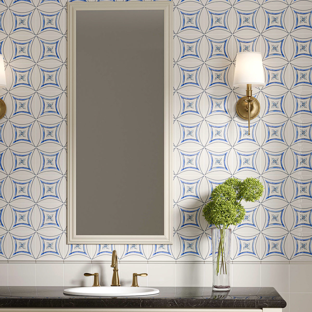 Lisboa Glossy Ceramic Tile 6×6 (WLV20549)