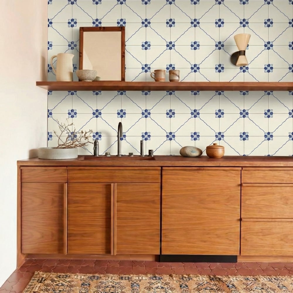 Azores Glossy Ceramic Tiles 6×6 (WLV20546)