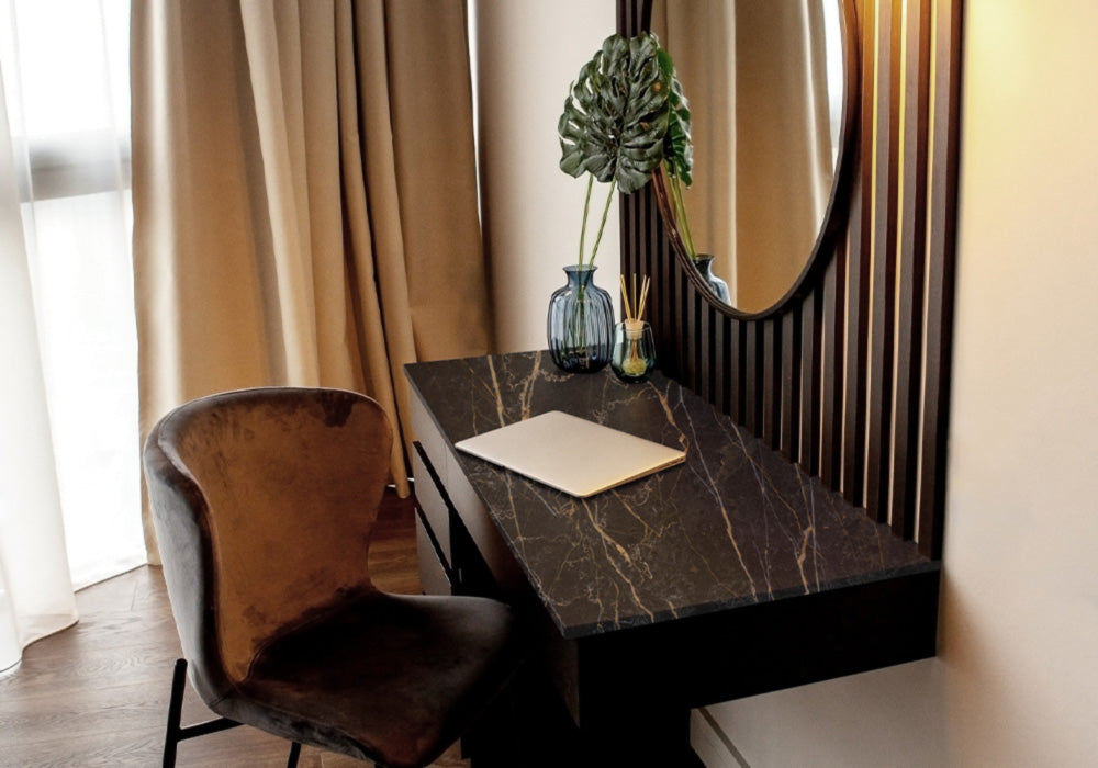 Black Obsession Silk Sintered Stone Slab 125×63 (WNE10237)