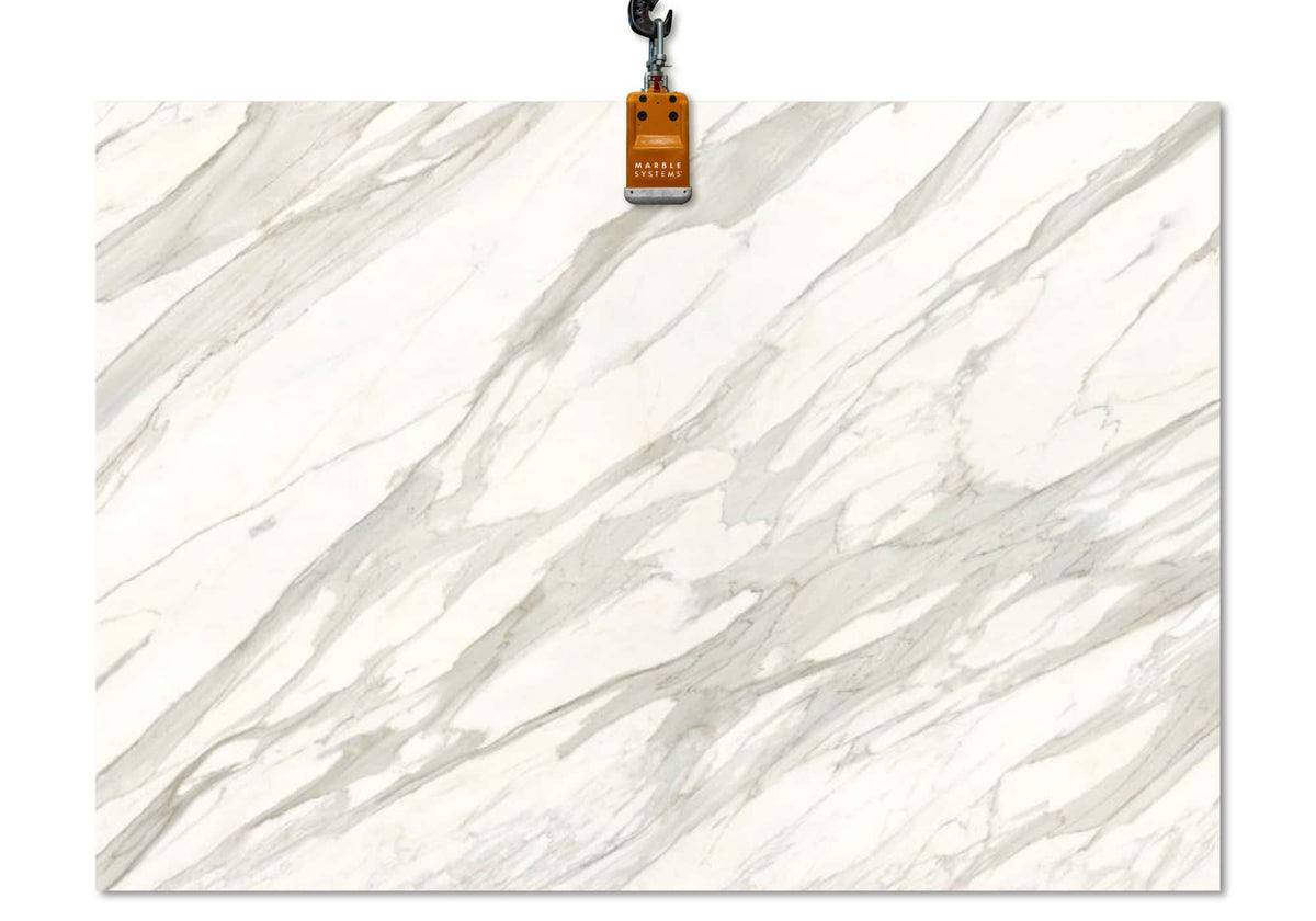 Calacatta Gold Cg01r Silk Sintered Stone Slab 125×63
