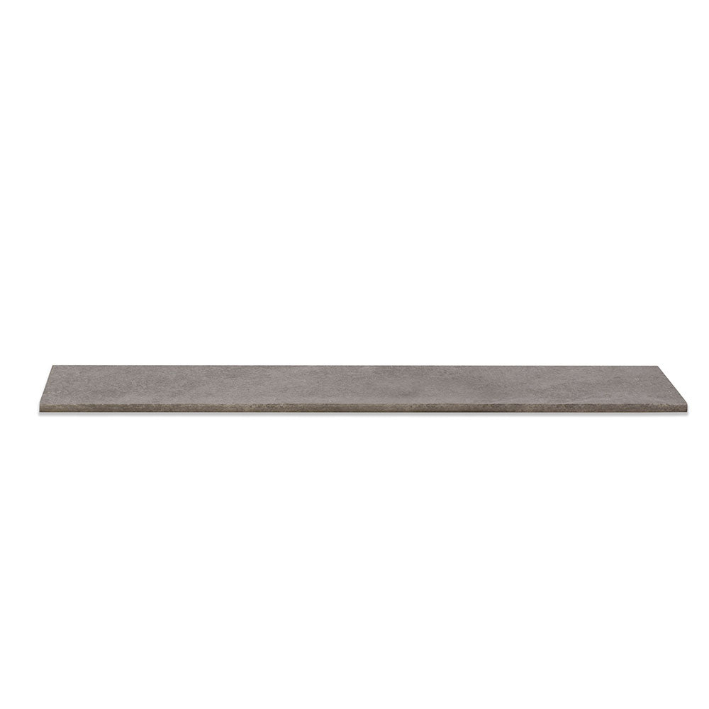 Dark Grey Matte Battiscopa Slate Look Porcelain Moldings 2 3/4Γ24 (WNB00331)