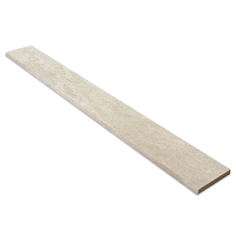 Taupe Matte Battiscopa Slate Look Porcelain Moldings 2 3/4×24 (WNB00332)
