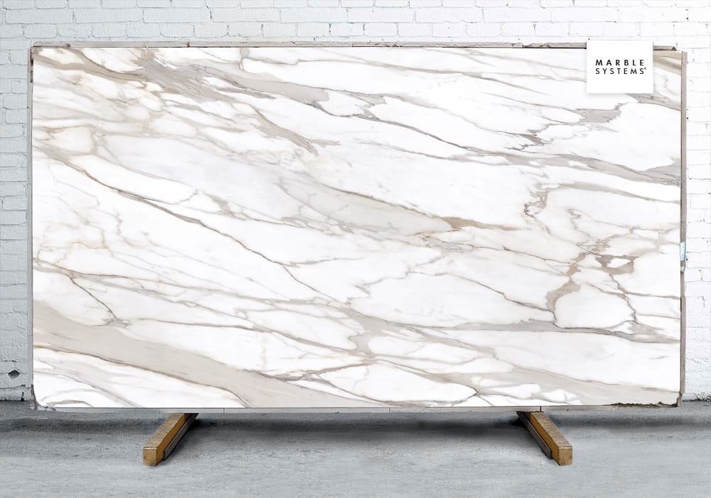 Calcatta Gold A Lappato Lucido Porcelain Slab 64×128 Image