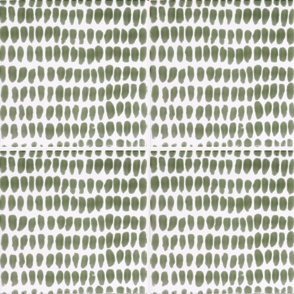Marble Systems Pure White Forest matte ceramic tile pattern swatch — available at Surface Group