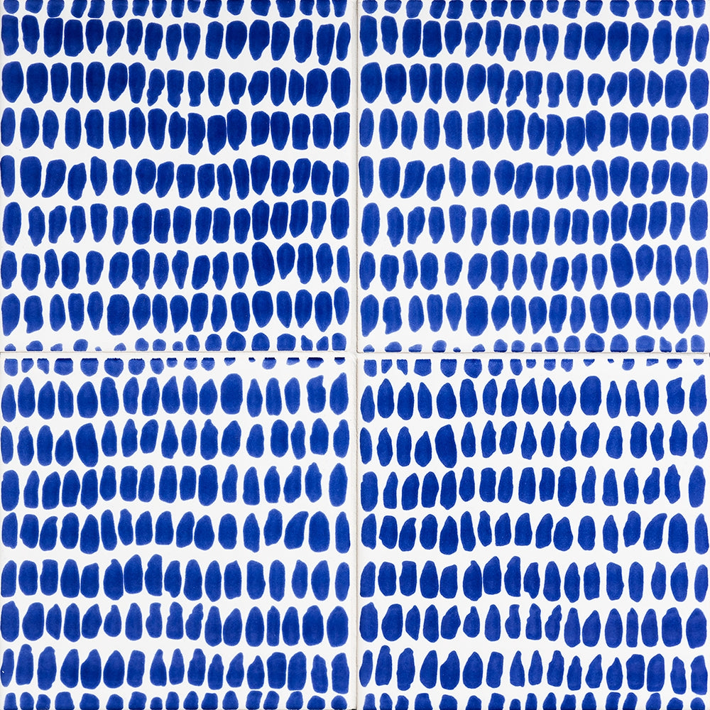 Marble Systems Pure White Iris glossy ceramic tile pattern swatch — available at Surface Group