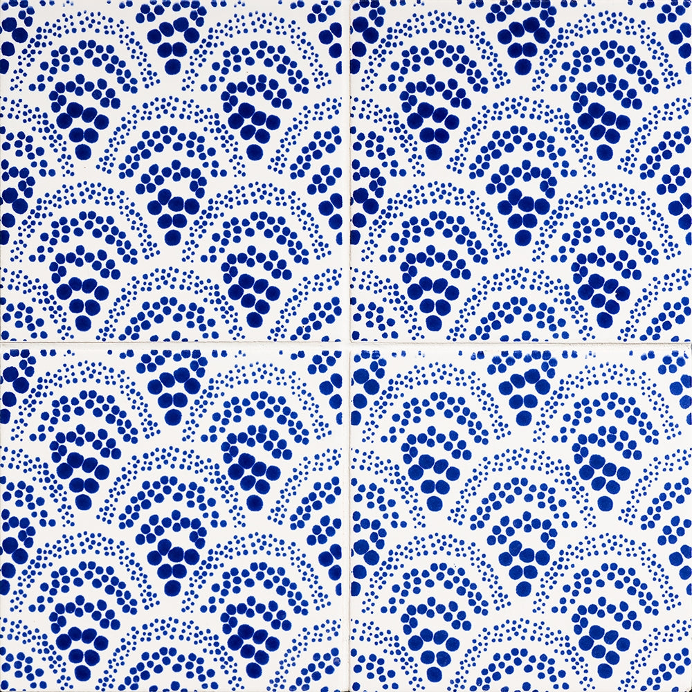 Marble Systems Pure White Iris matte ceramic tile pattern swatch — available at Surface Group