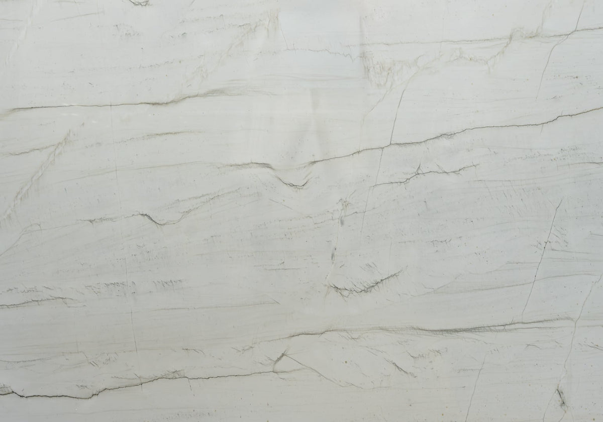 Marble Systems Quartzite Slabs Bianco Superiore glossy quartzite tile — available at Surface Group
