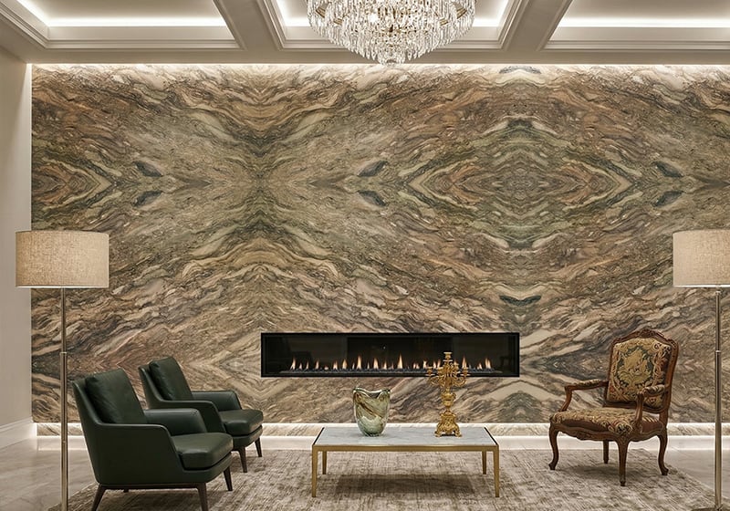 Fusion Green Polished Quartzite Slab Random (SL91454)